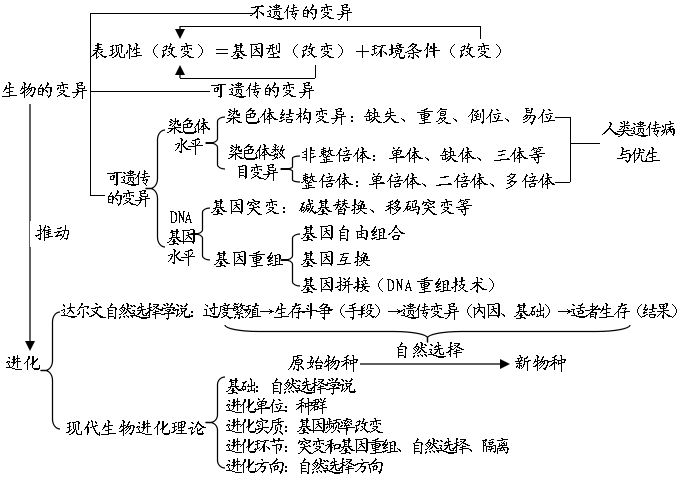 最全干货 | 高中生物思维导图最全汇总!